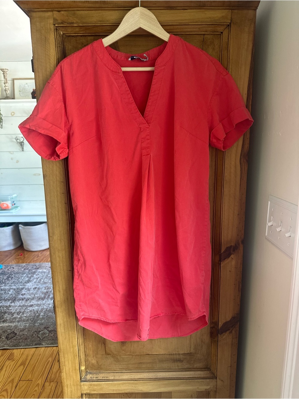 Vineyard Vines Women’s Short Sleeve V-Neck Dress Small